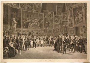 Salon de 1824 - after Francois Joseph Heim
